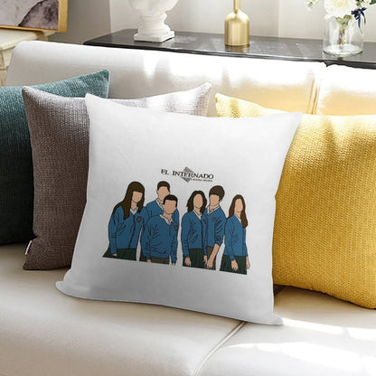 El Internado Soft Durable Construction Throw Pillow
