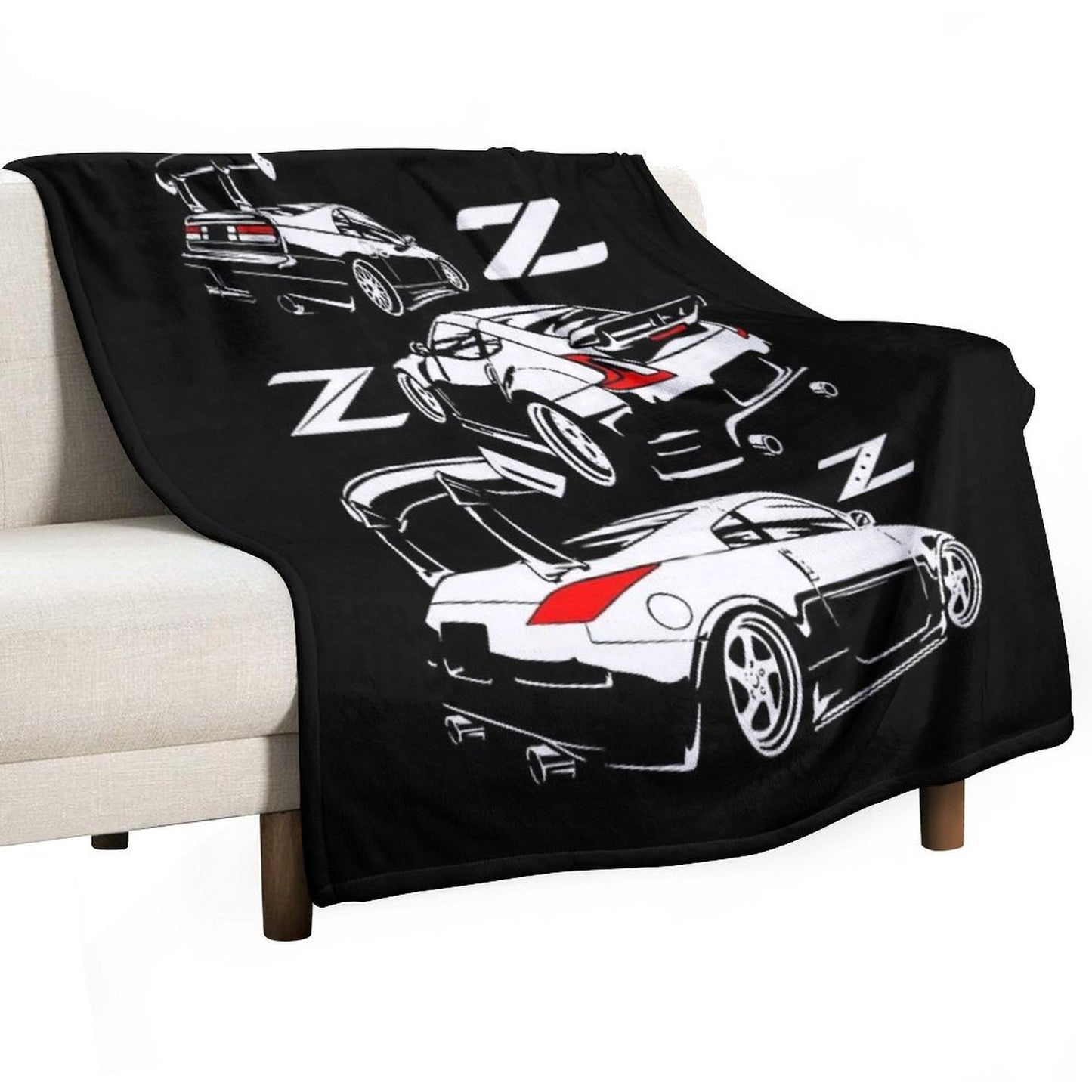 Z Family. 350z 370z 300zx Throw Blanket