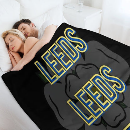 Leeds Leeds Leeds Throw Blanket