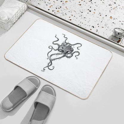 Octopus  Fade-Resistant Bath Mat