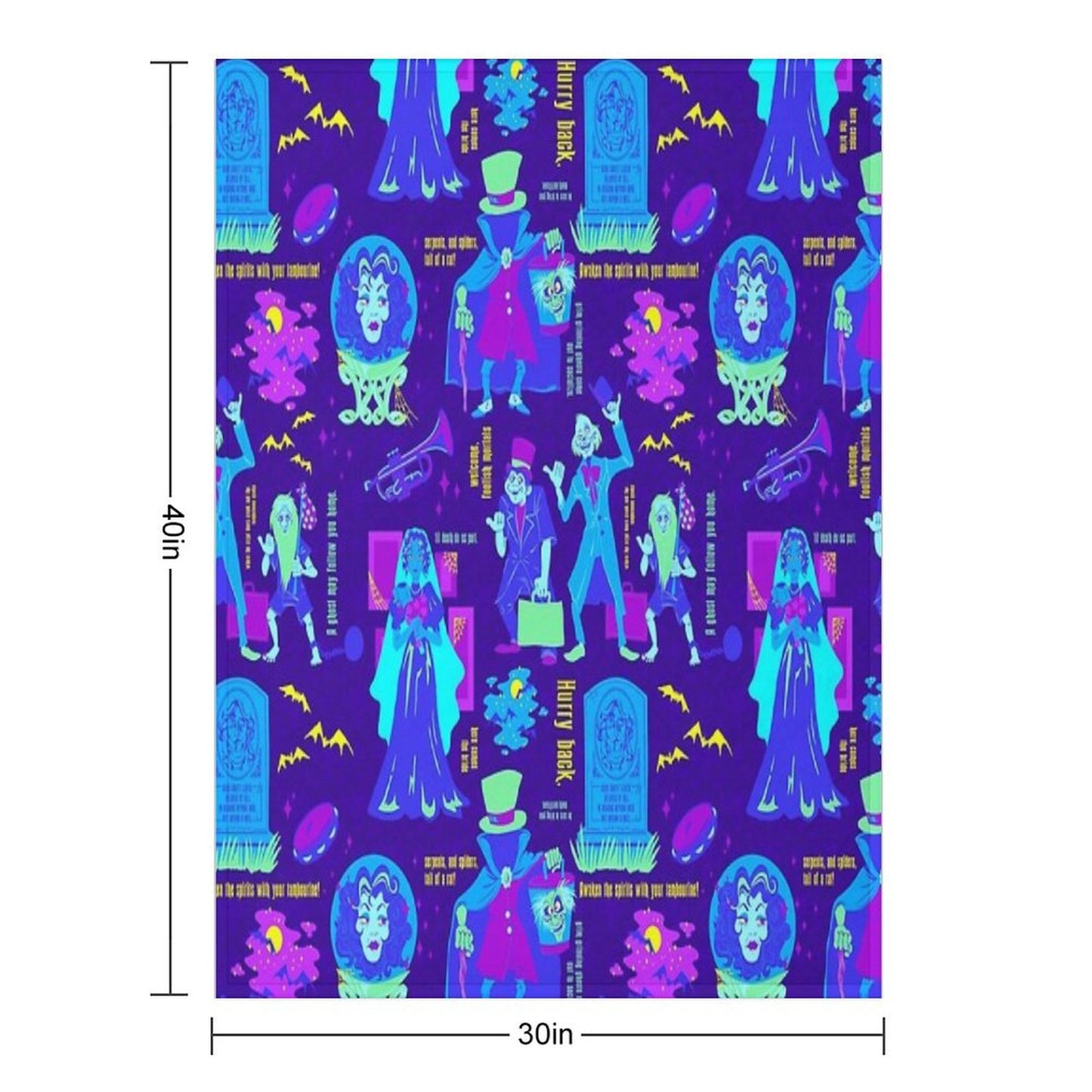 Happy Haunts. Throw Blanket