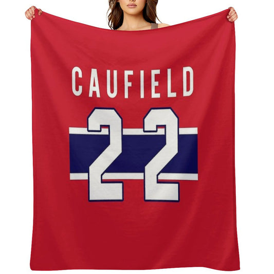 Caufield Jersey Throw Blanket