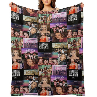 Little Mix Throw Blanket