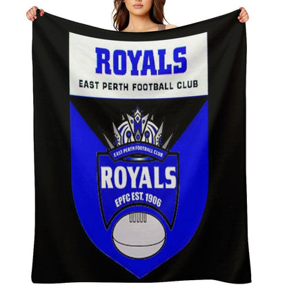 East Perth Football Club  AFL Australian Football Throw Blanket