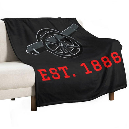 Established 1886 Throw Blanket