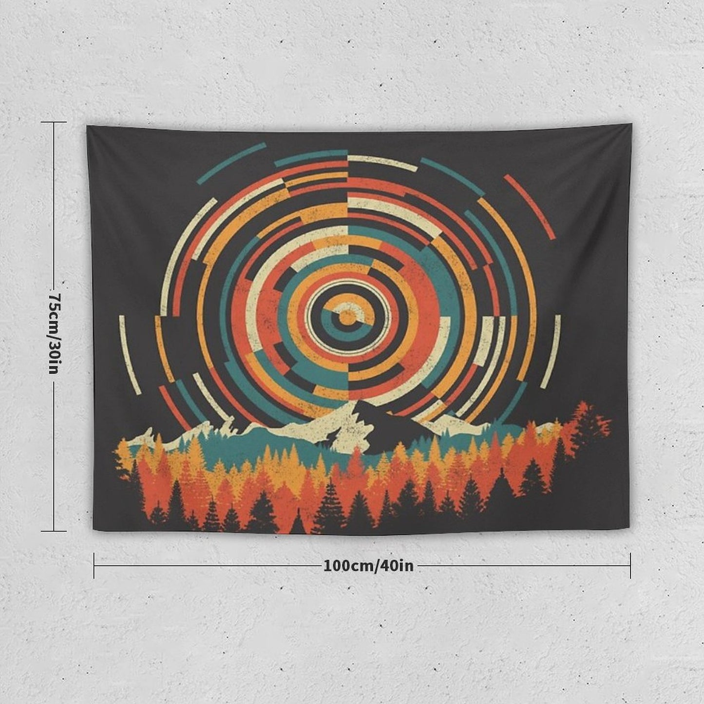 The Geometry of Sunrise Tapestry