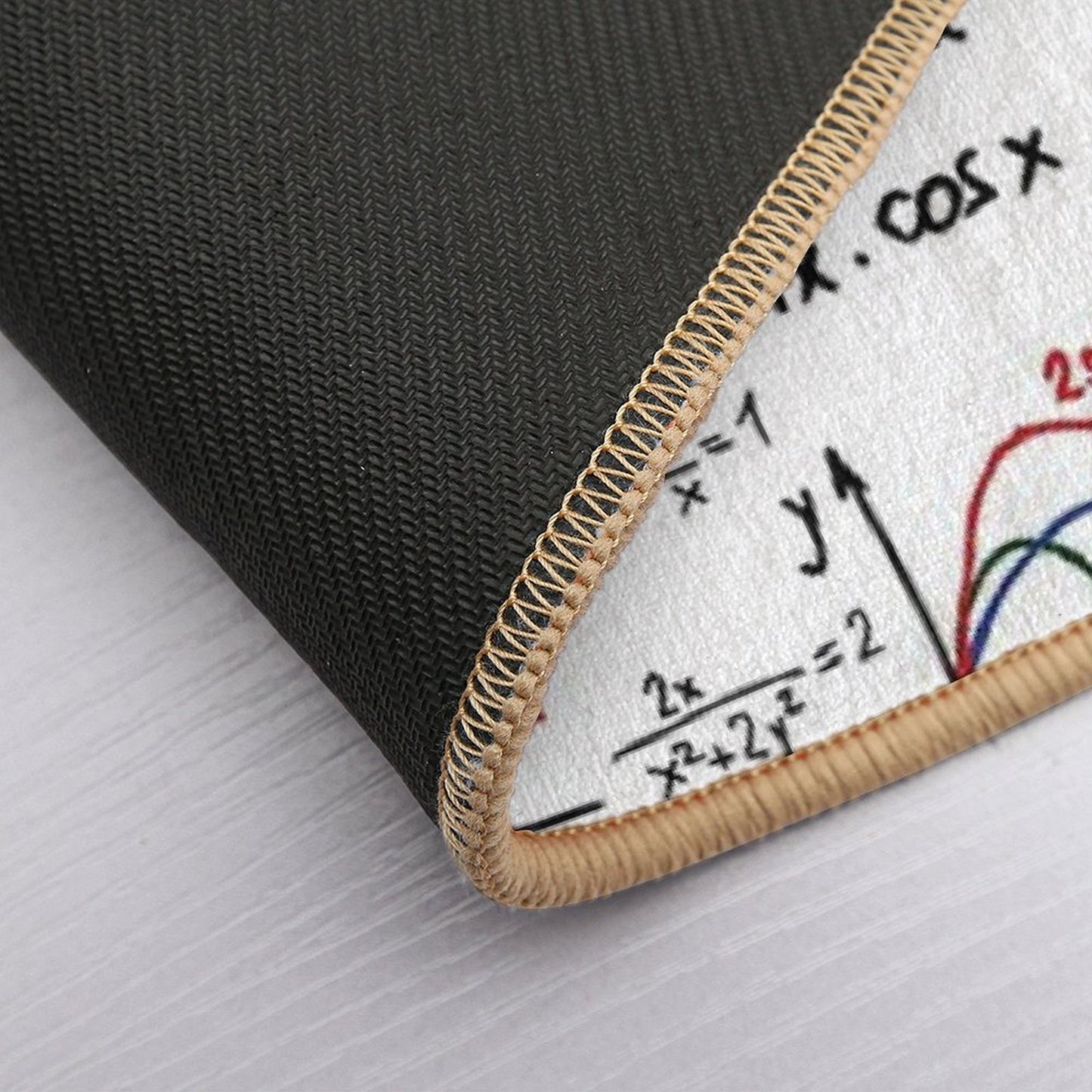 Mathematics Formulas Numbers Bath Mat
