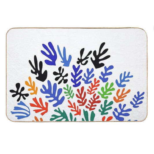 Matisse Floral Pattern #1 Bath Mat