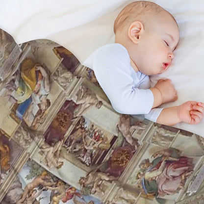 Sistine Chapel Ceiling Throw Blanket