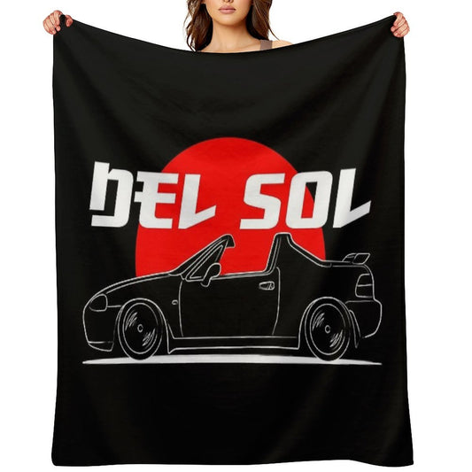 JDM Del Sol Throw Blanket