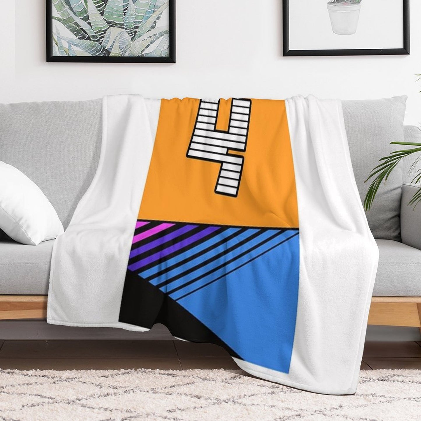 Lando Norris Mclaren 2021 Throw Blanket