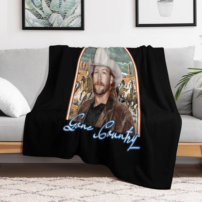 Alan Jackson Throw Blanket