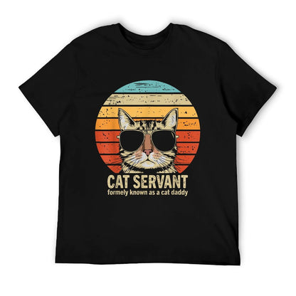 Cat Daddy Funny Fathers Day for Cat Dad T-Shirt