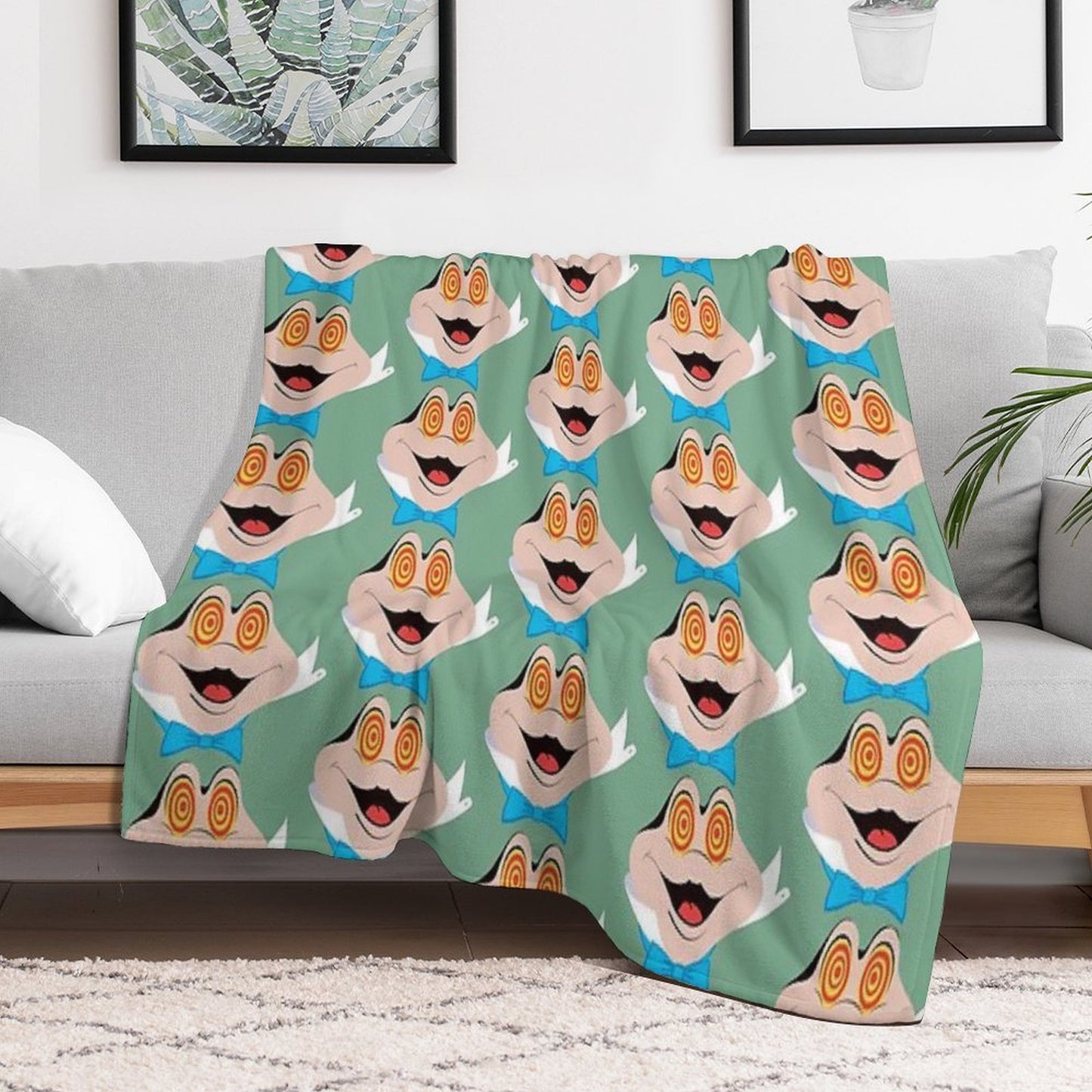 Mr. Toad Throw Blanket