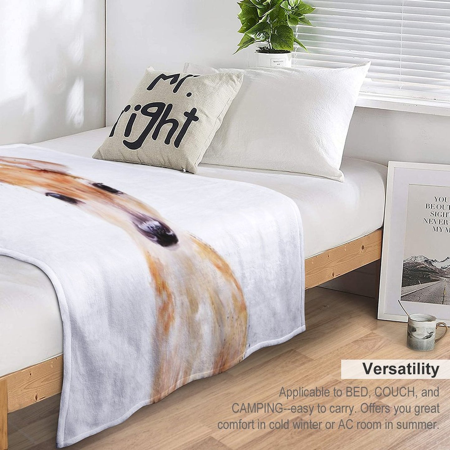 Little Deer Throw Blanket