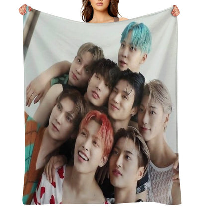 Ateez Throw Blanket