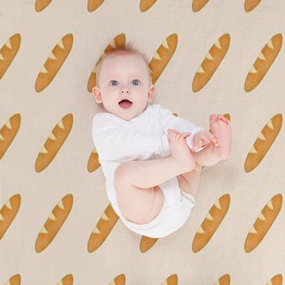 Baguette Throw Blanket