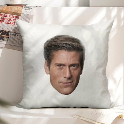 David Muirhead Linen Throw Pillow Cover