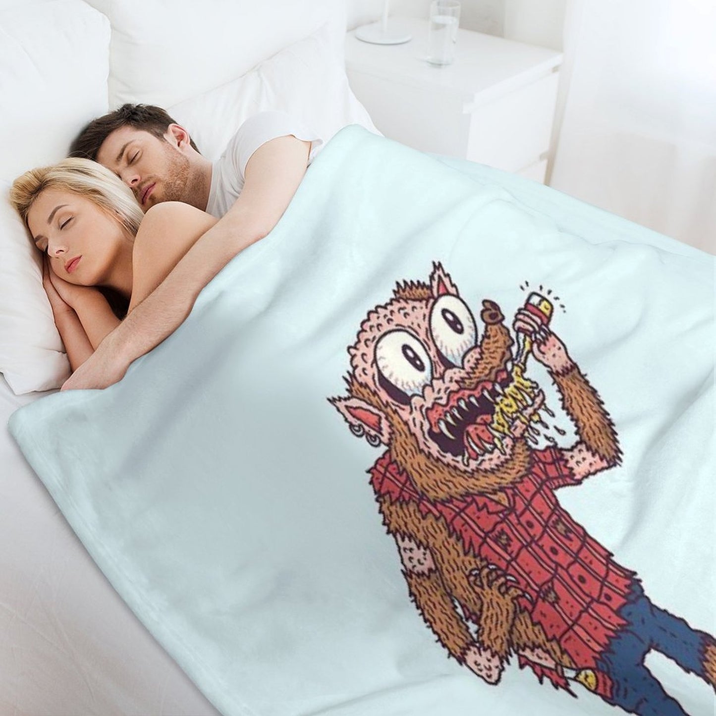 Werewolf Throw Blanket