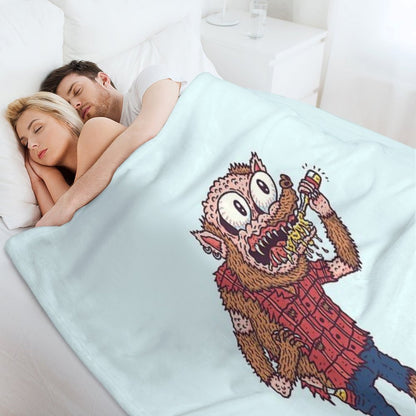 Werewolf Throw Blanket