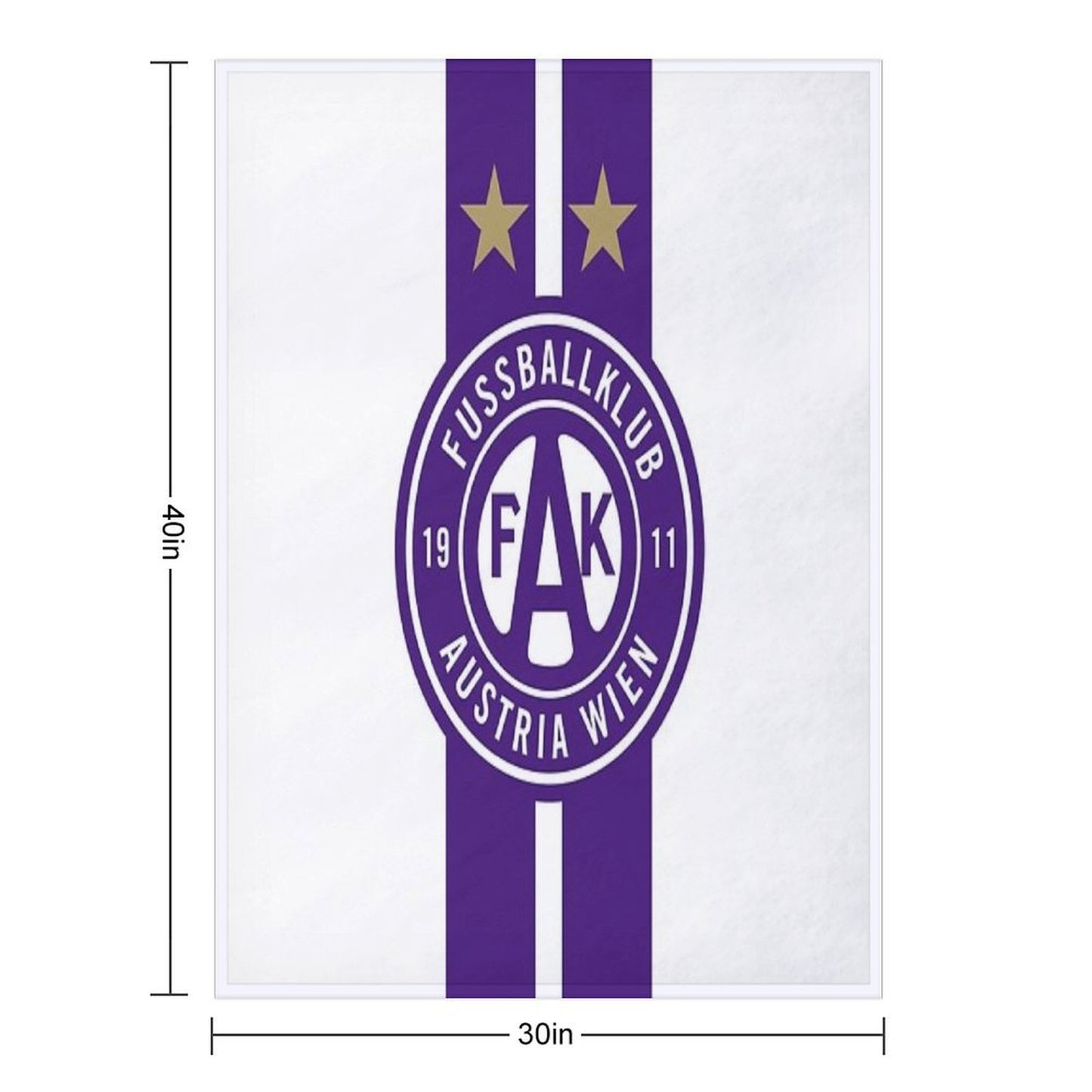 Austria Footbal Fans Ultras Hooligans Vienna Wien Throw Blanket