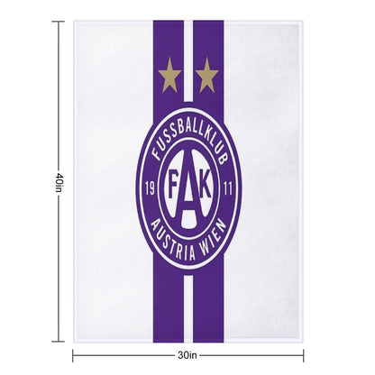 Austria Footbal Fans Ultras Hooligans Vienna Wien Throw Blanket