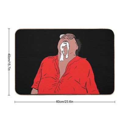 Copy of Frank Reynolds Get Weird with It (NO WORDS) Bath Mat
