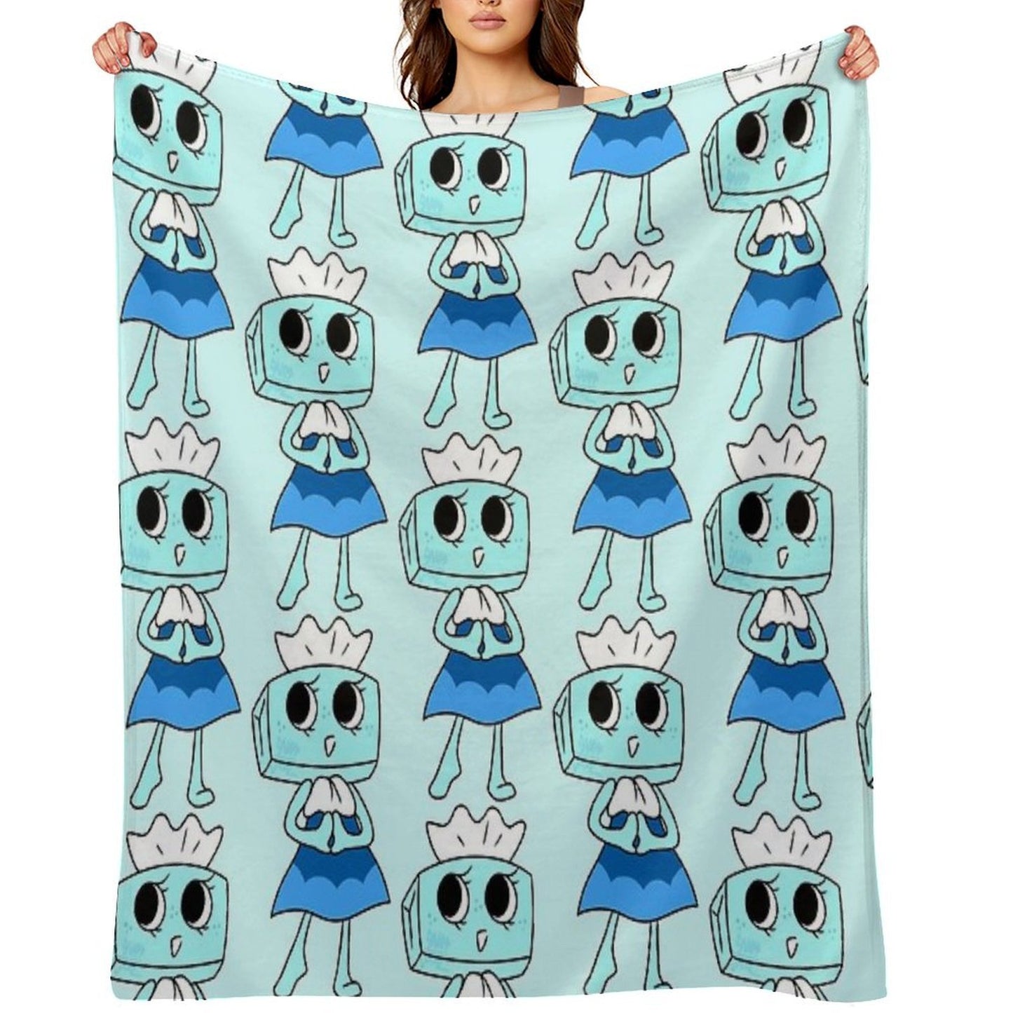 Tisha The Tissue Box!! Throw Blanket