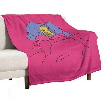Toasty Cinnamon Bun Throw Blanket