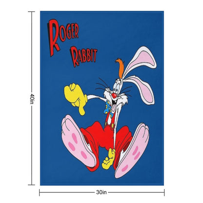 Roger Rabbit I Throw Blanket