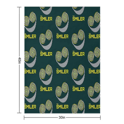 The Smiler Throw Blanket