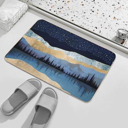 Midnight Lake Bath Mat