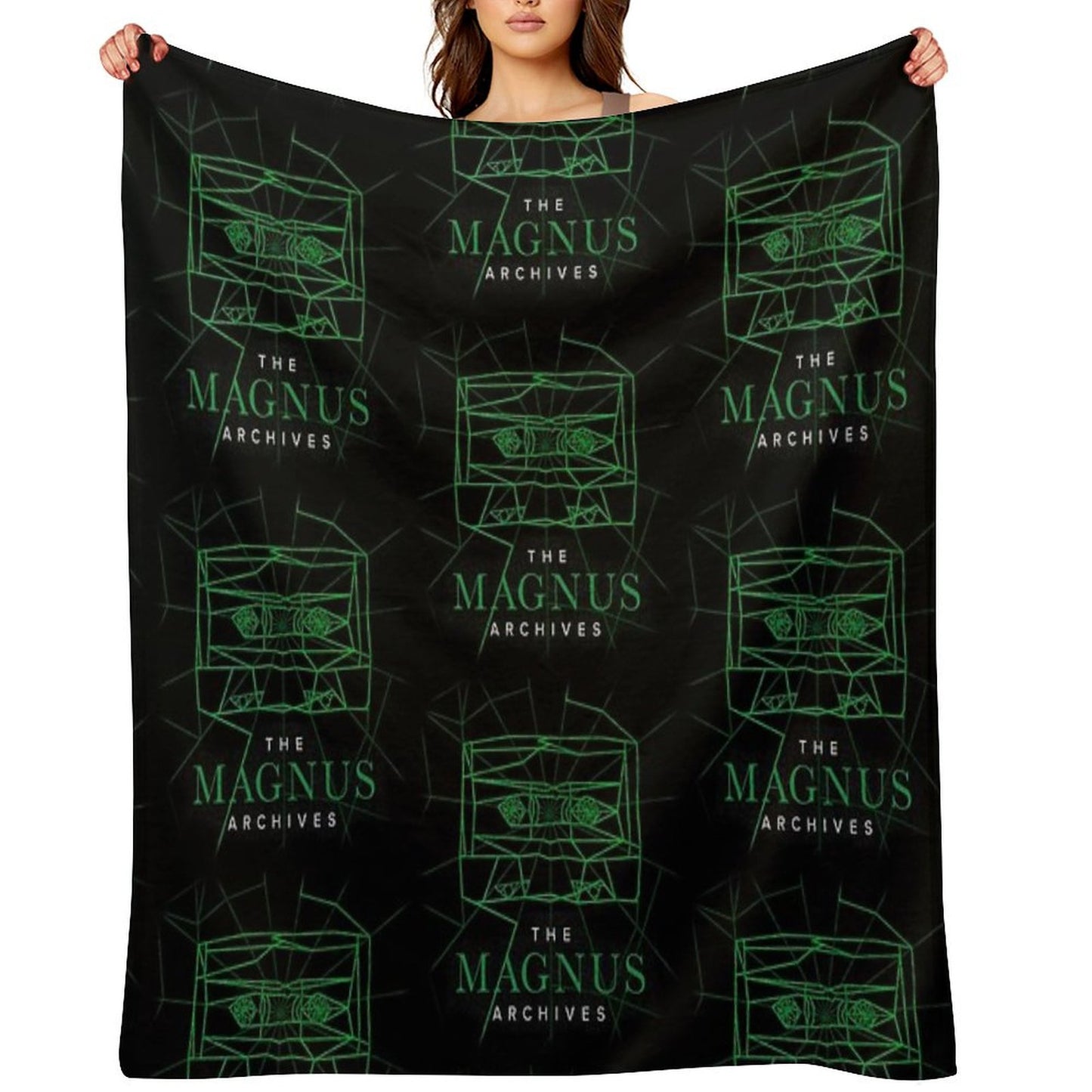 [Transparent] The Magnus Archives Logo (Season 5) Throw Blanket