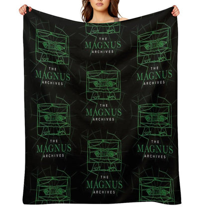 [Transparent] The Magnus Archives Logo (Season 5) Throw Blanket