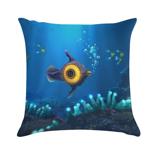 Peeper Soft Shrink-Resistant Throw Pillow