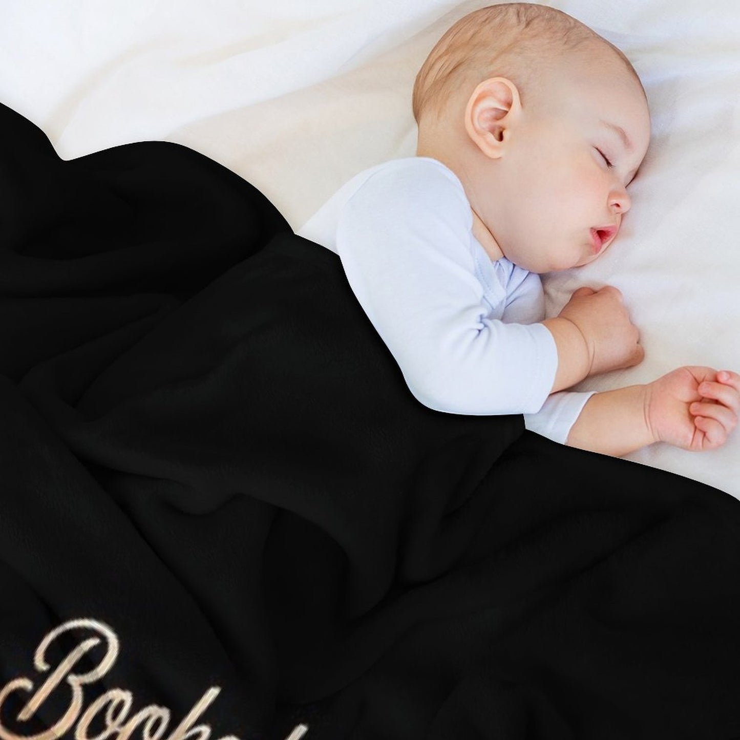 Womens Booked & Blessed, Just One More Chapter, Cozy Book Throw Blanket