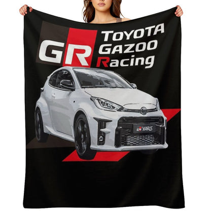 TOYOTA GR YARIS - Gazoo Racing Throw Blanket