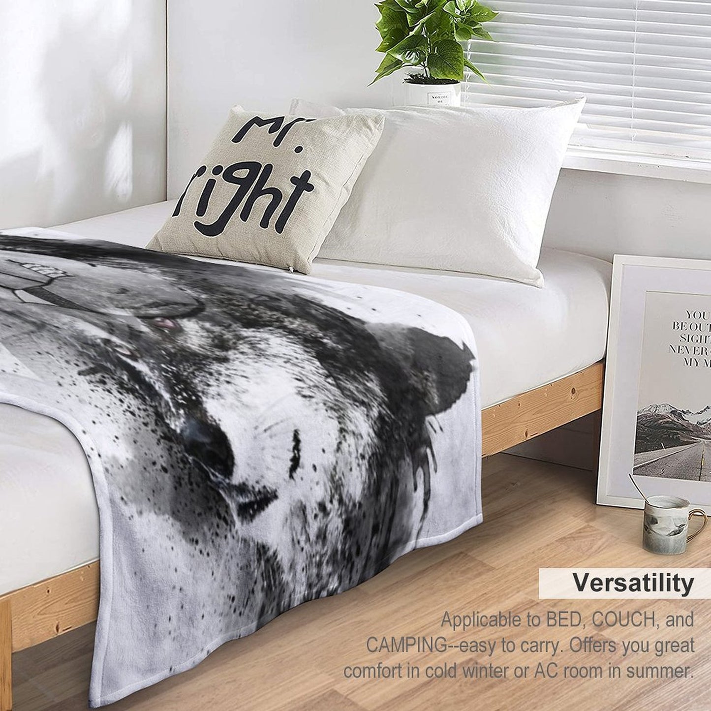 Phantom 87 Throw Blanket