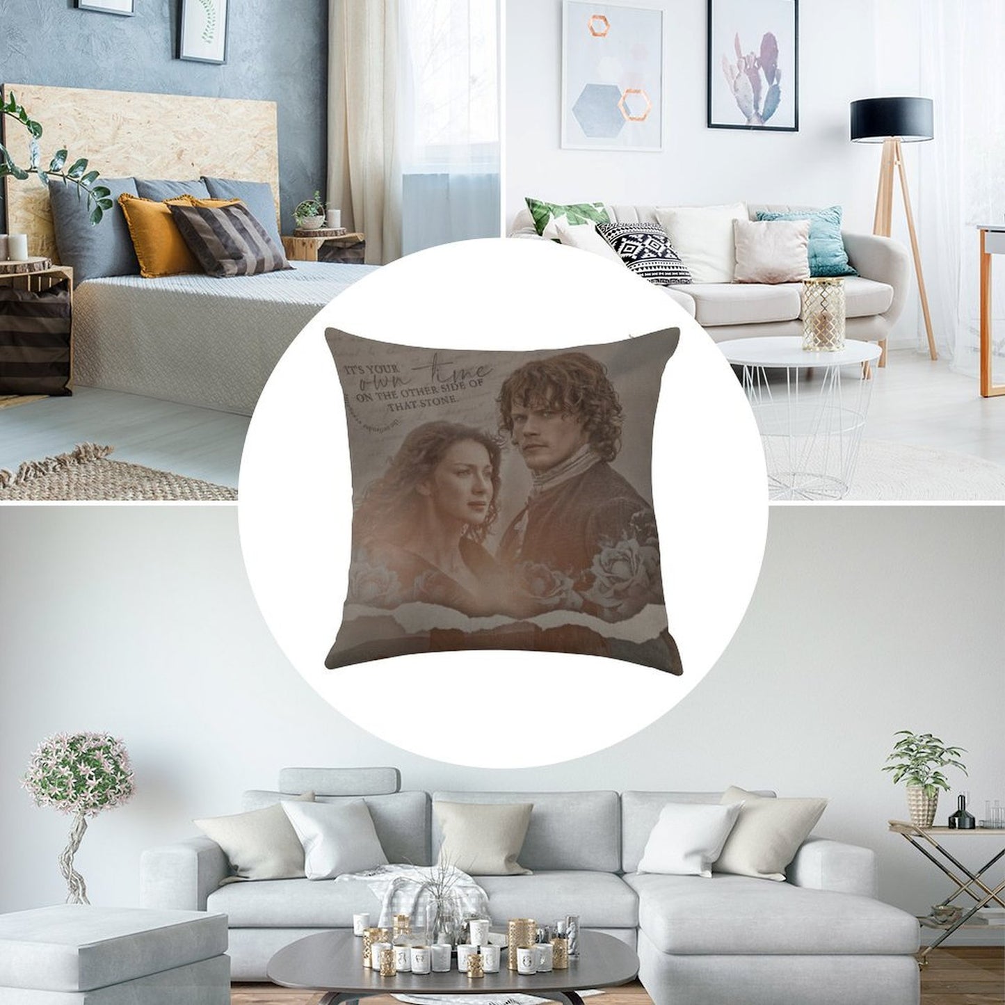 When Do I Belong   1x11 Linen Throw Pillow Cover