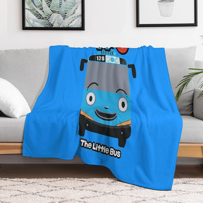 Tayo The City Bus Throw Blanket