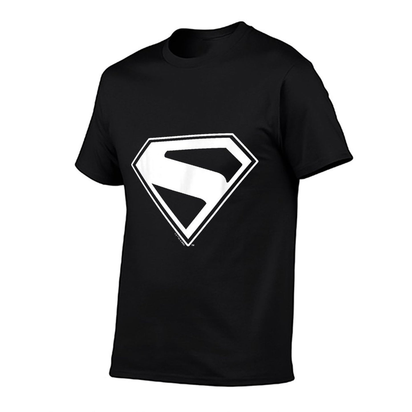 Superman (2025) Superman New Logo  Rolled Sleeves T-Shirt
