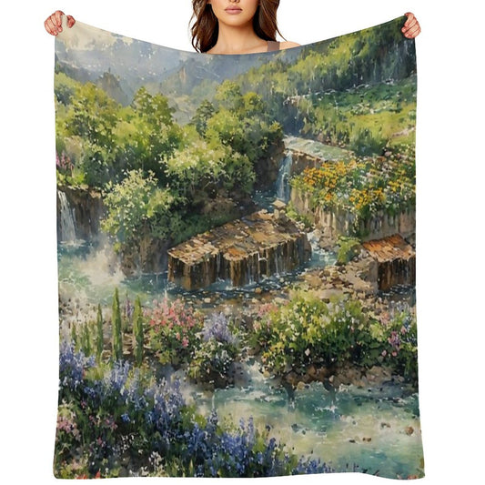 Tuscany, Italy Throw Blanket