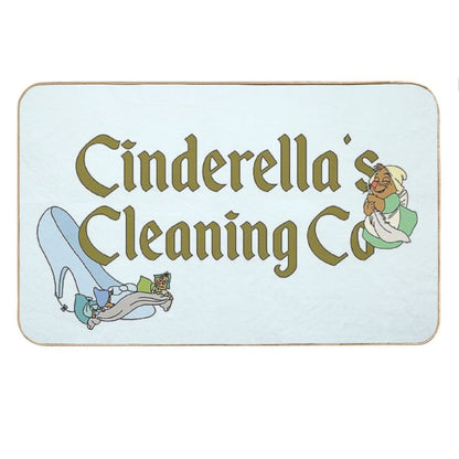 Cinderella Cleaning Co Bath Mat