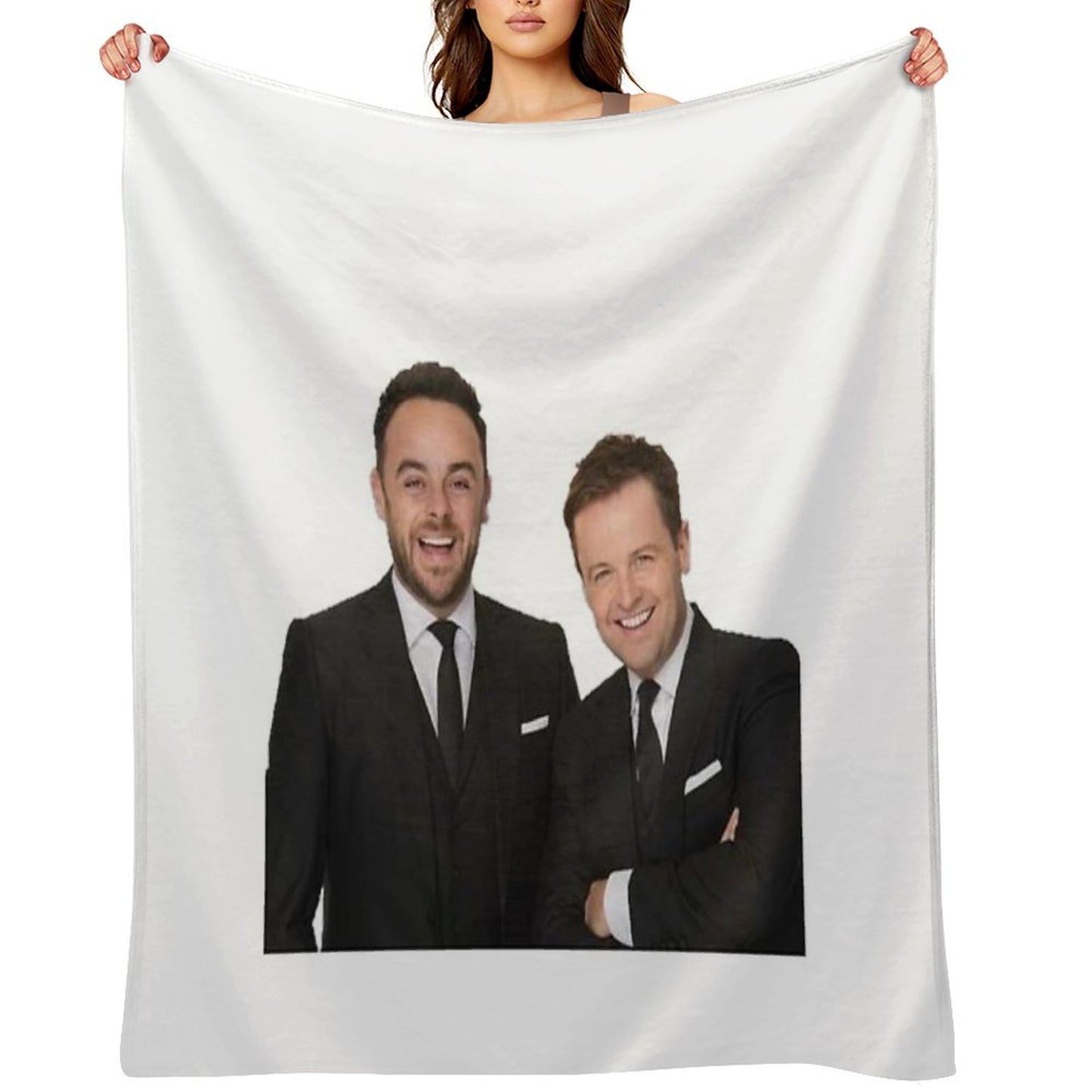Ant And Dec Throw Blanket