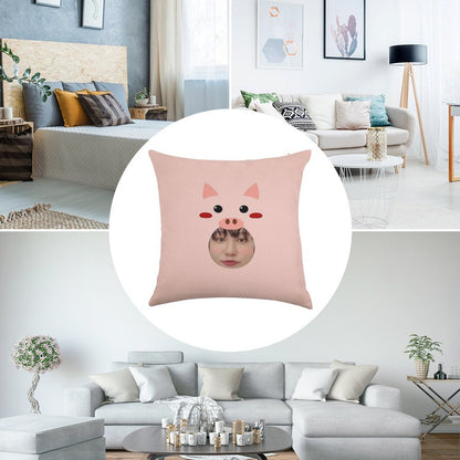 Dwaekki Changbin Linen Throw Pillow Cover