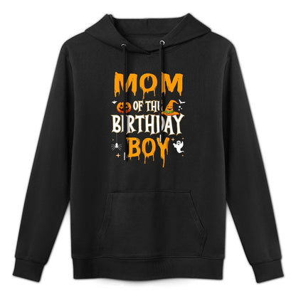 Mom of The Birthday Boy Halloween 1st Birthday Boy Relaxed Fit Hoodie