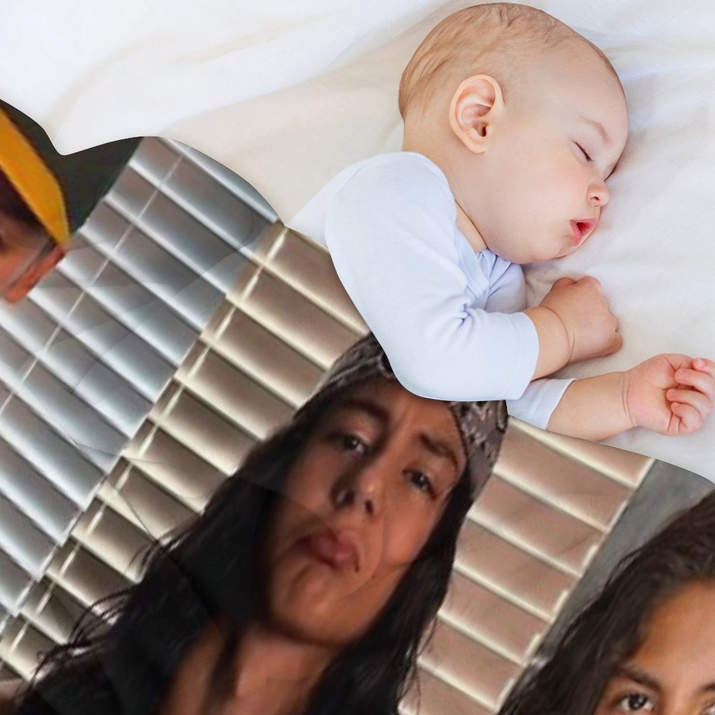 Miguel Cazarez Mora Collage Throw Blanket