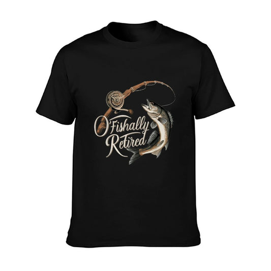 Ofishally Retired Fishing O-Fish-Ally Retired Fisherman Men T-Shirt