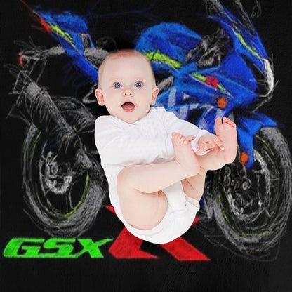 SUZUKI GSX R1000 Throw Blanket