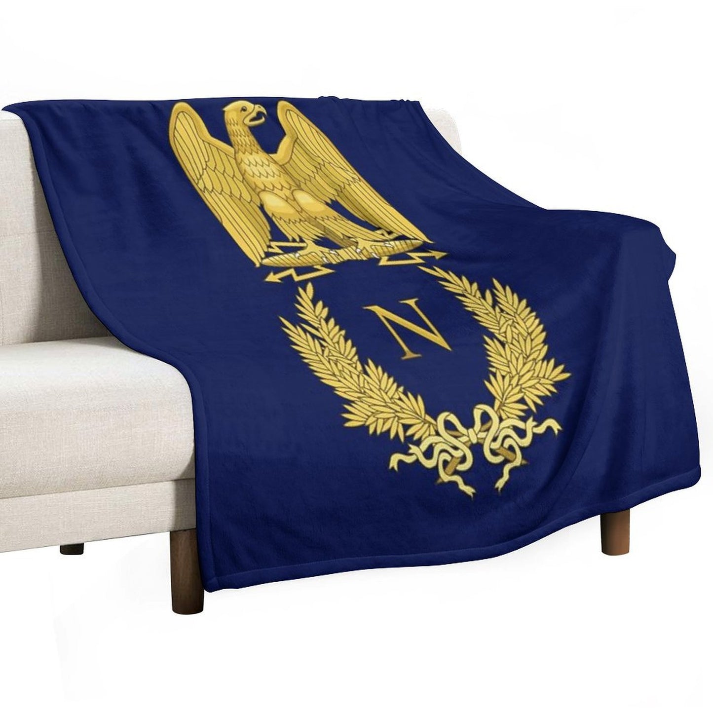 Emblème De Napoléon Bonaparte Throw Blanket
